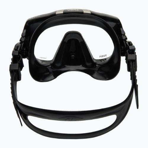 Маска для дайвінгу / підводного плавання TUSA Freedom Hd Mask чорно-оранжева M-1001