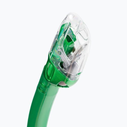 Трубка для дайвінгу TUSA Hyperdry Elite 2 Snorkel зелена SP-0101