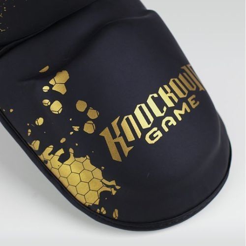Захист гомілок Ground Game Cage Gold чорний SHINGUCGOLDS