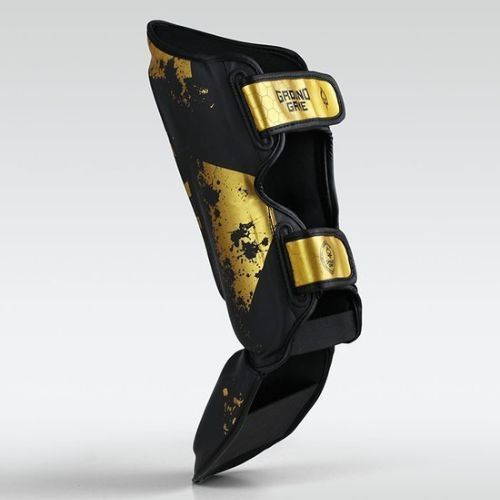Захист гомілок Ground Game Cage Gold чорний SHINGUCGOLDS