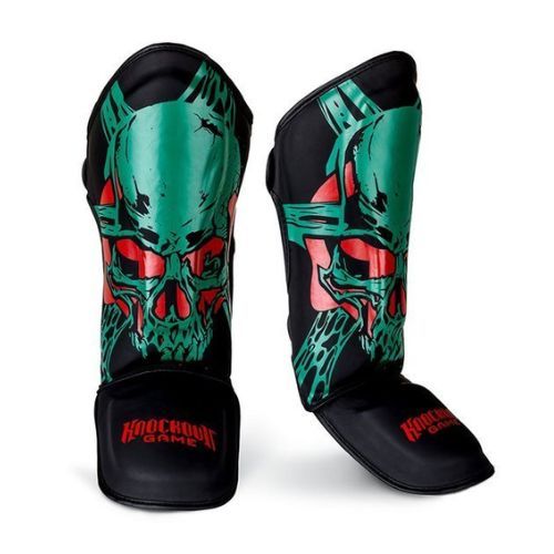 Захист гомілок Ground Game Toxic зелений 21SHINGUARTOXS
