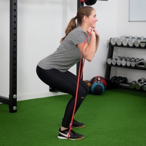 Гумка для вправ Pure2Improve Pro Medium червона 2152