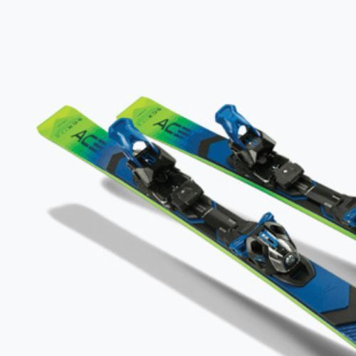 Лижі гірські Elan ACE SCX Fusion + EMX 12 зелені  AAJHRC21