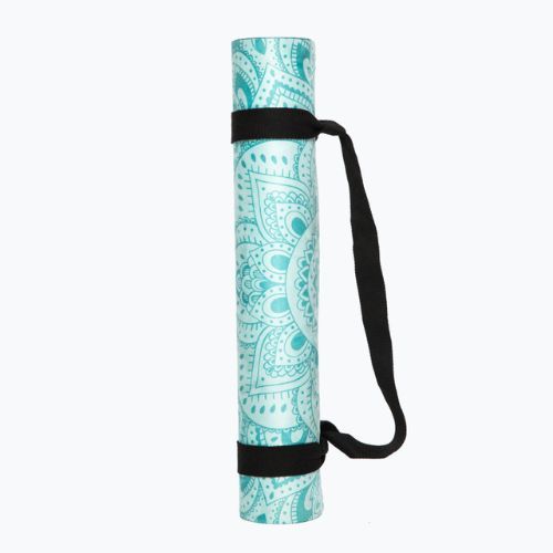 Килимок для йоги  Yoga Design Lab Combo Yoga 3,5 мм синій Mandala Turquoise