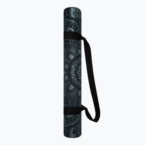 Килимок для йоги Yoga Design Lab Infinity Yoga 3 мм чорний Mandala Charcoal