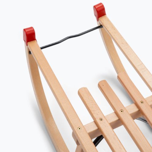 Санки дерев'яні HUMBAKA Davos коричневі DTL 50090