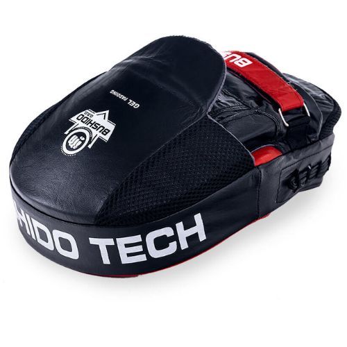 Тренувальні щити з натуральної шкіри DBX BUSHIDO чорні ARF-1101-S