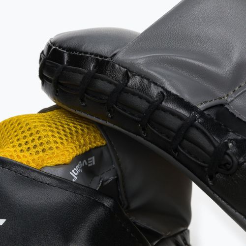 Щити тренерські шкіряні EVERLAST Lea Punch Mantis сірі EV4910