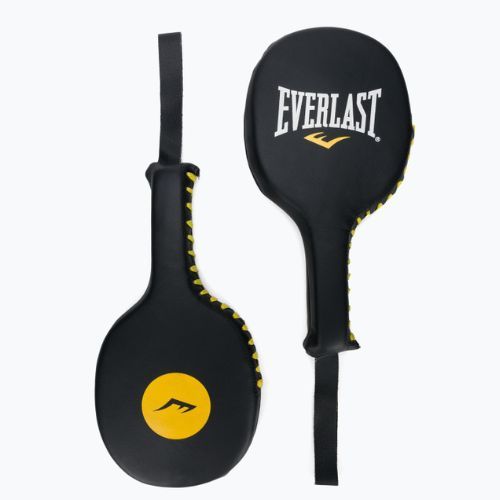 Лапи тренерські шкіряні EVERLAST  Lea Punch Paddle чорні EV4088