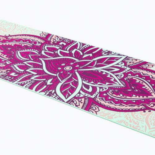 Килимок для йоги Gaiam Zara Rouge 6 мм синій 63368