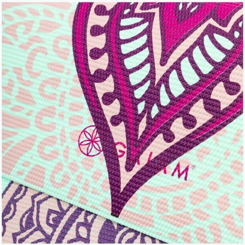 Килимок для йоги Gaiam Zara Rouge 6 мм синій 63368