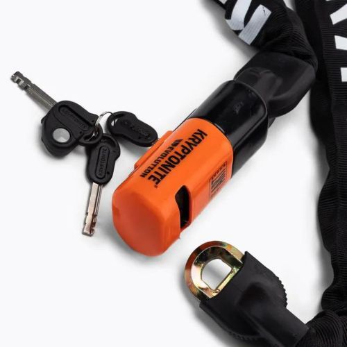 Замок велосипедний ланцюговий Kryptonite Evolution 1090 Integrated Chain чорний 1090