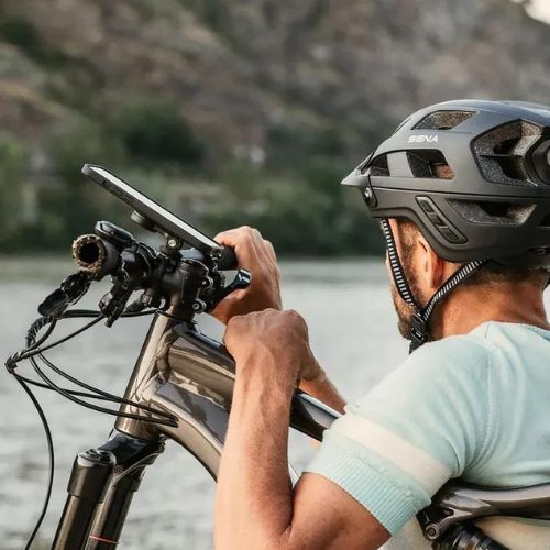 Тримач велосипедний для телефону SP CONNECT Bundle II Samsung S10 чорний 54418