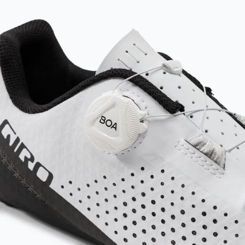 Кросівки велосипедні шосе чоловічі Giro Cadet Carbon white