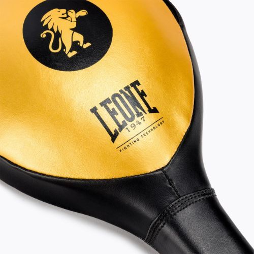 Лапи боксерські LEONE Speed Line Boxing Paddles чорно-золоті GM551