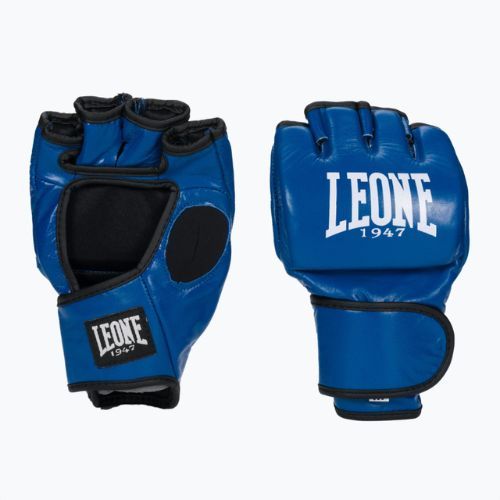 Грейплінгові рукавиці LEONE Contest MMA сині GP115