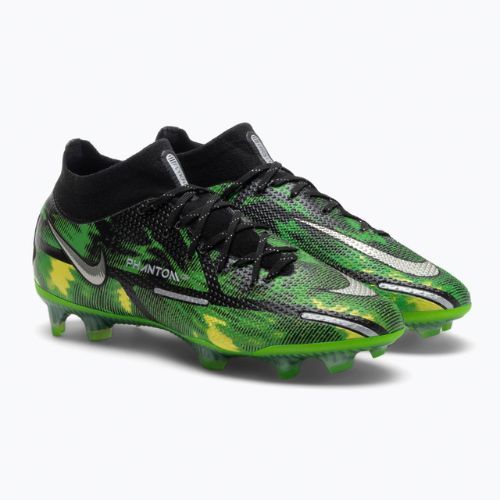 Футбольні бутси чоловічі Nike Phantom GT2 Elite DF SW FG чорні DM0731-003