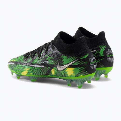 Футбольні бутси чоловічі Nike Phantom GT2 Elite DF SW FG чорні DM0731-003
