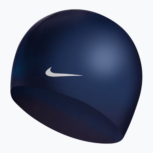 Шапочка для плавання Nike SOLID темно-синя 93060
