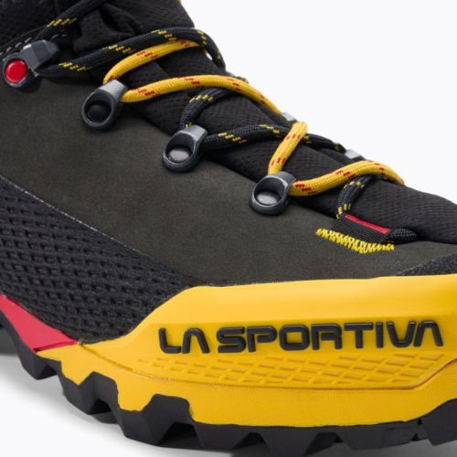 Черевики для альпінізму чоловічі La Sportiva Aequilibrium LT GTX чорно-жовті 21Y999100