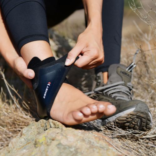 Стабілізатор щиколотки Zamst FILMISTA Ankle Left чорний 470211