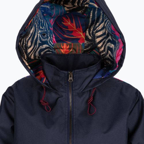 Куртка дощовик жіноча Waikane Vibe Blue Zebra темно-синя