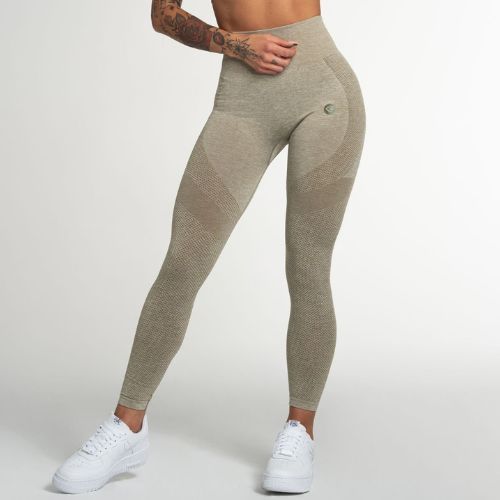 Легінси тренувальні жіночі Gym Glamour Khaki Fusion 333
