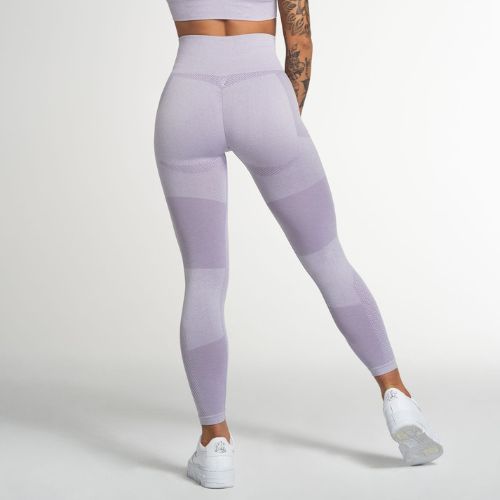 Легінси тренувальні жіночі Gym Glamour Lavender Fusion 335