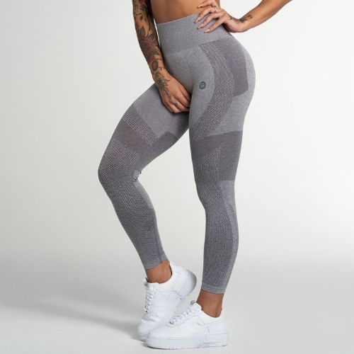 Легінси тренувальні жіночі Gym Glamour Light Grey Fusion 331