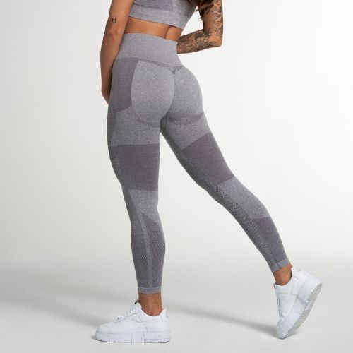 Легінси тренувальні жіночі Gym Glamour Light Grey Fusion 331