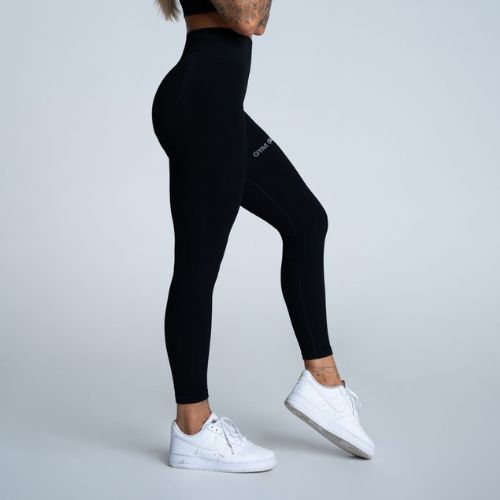 Легінси тренувальні жіночі Gym Glamour Push Up Deep Black 311