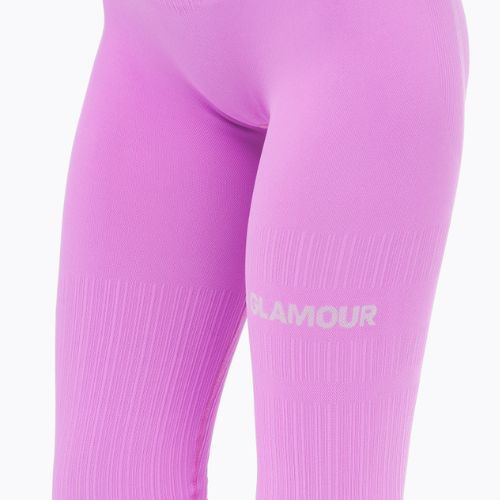 Легінси тренувальні жіночі Gym Glamour Push Up Pink 368