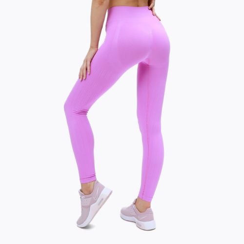 Легінси тренувальні жіночі Gym Glamour Push Up Pink 368