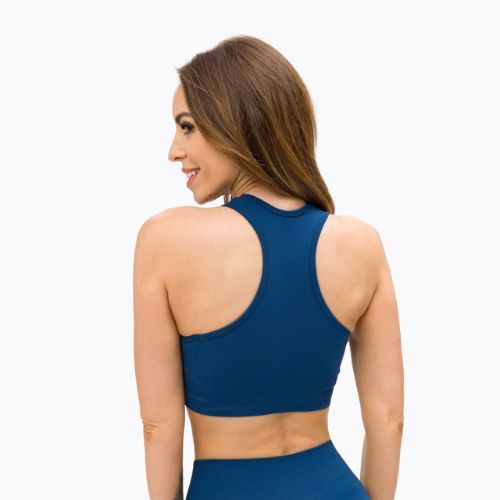 Бюстгалтер fitness Gym Glamour Push Up Classic Blue 321