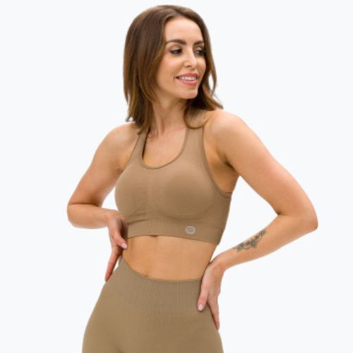 Бюстгалтер fitness Gym Glamour Push Up Nude 320