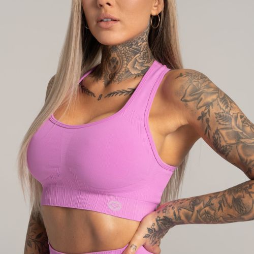 Бюстгальтер для фітнесу Gym Glamour Push Up Pink 371