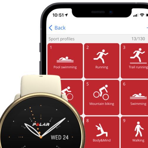 Годинник Polar Ignite 2 рожевий