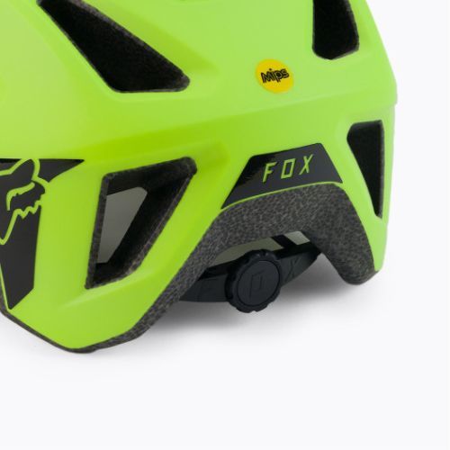 Шолом велосипедний Fox Racing Mainframe Trvrs жовтий 28424_130_M