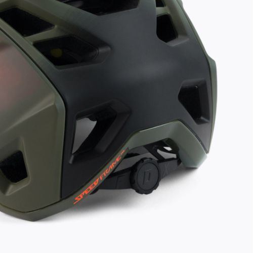 Шолом велосипедний Fox Racing Speedframe Pro Fade зелено-помаранчевий 29463_099_L