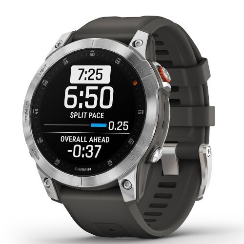 Годинник Garmin Epix 2 Hrm Elevate Ox сріблястий 010-02582-01