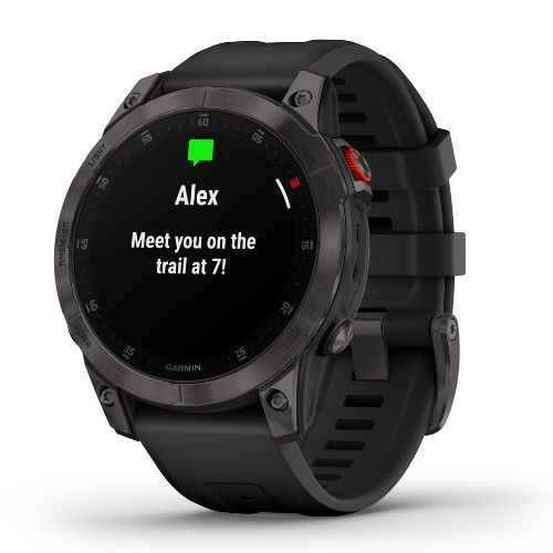 Годинник Garmin Epix 2 Sapphire HRM Elevate Ox чорний 010-02582-11