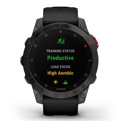 Годинник Garmin Epix 2 Sapphire HRM Elevate Ox чорний 010-02582-11