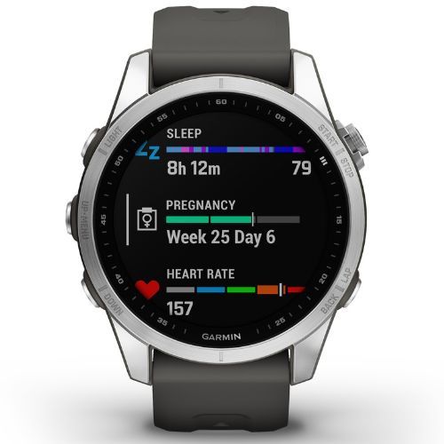 Годинник Garmin Fenix 7S Hrm Elevate Ox сріблястий 010-02539-03