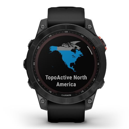Годинник Garmin Fenix 7 Solar Hrm Elevate Ox чорний 010-02540-11