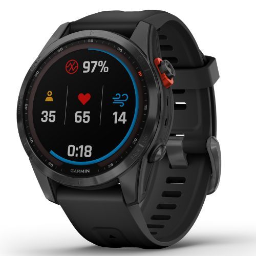 Годинник Garmin Fenix 7S Solar Hrm Elevate Ox сірий 010-02539-13
