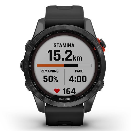 Годинник Garmin Fenix 7S Solar Hrm Elevate Ox сірий 010-02539-13