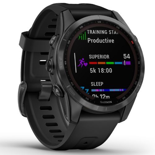 Годинник Garmin Fenix 7S Solar Hrm Elevate Ox сірий 010-02539-13