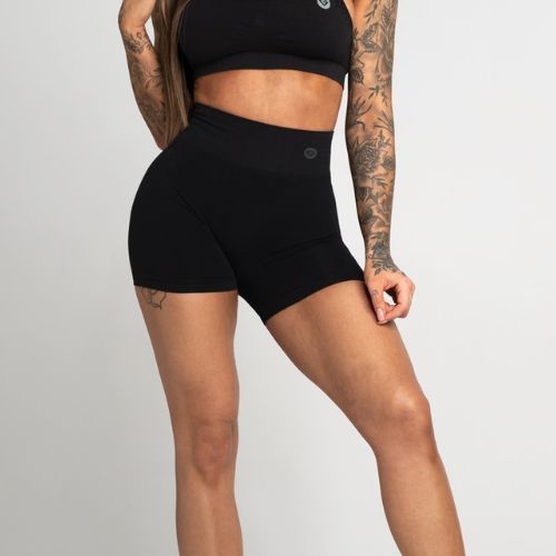 Шорти трекінгові жіночі Gym Glamour Seamless Shorts Black 289