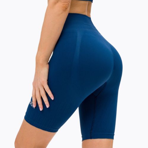 Велосипедки тренувальні жіночі Gym Glamour Push Up Classic Blue 317