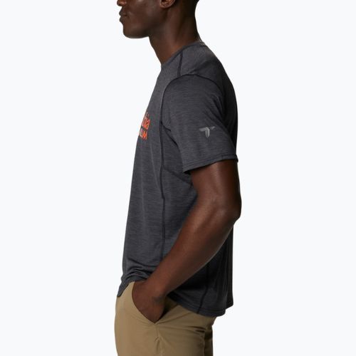 Футболка для трекінгу чоловіча Columbia Titan Pass Graphic Tee чорна 1991471